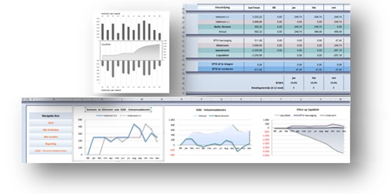 Liquiditeitsmodel in PALO voor Excel